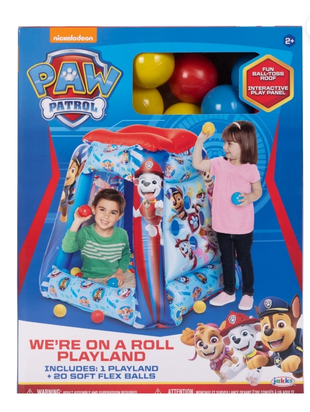 (New) Paw Patrol Playland Ball Pit